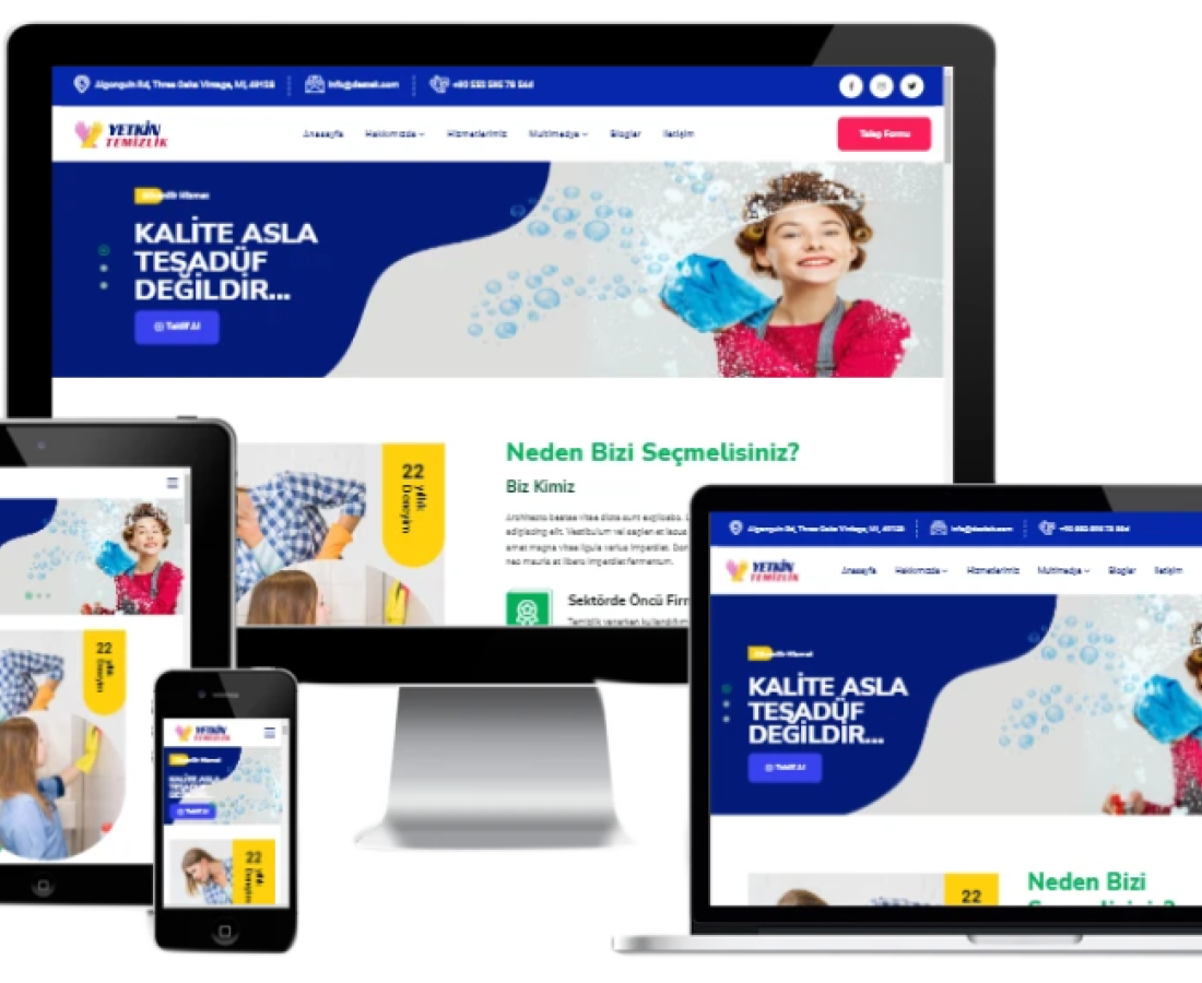 Temizlik Web Sitesi V1