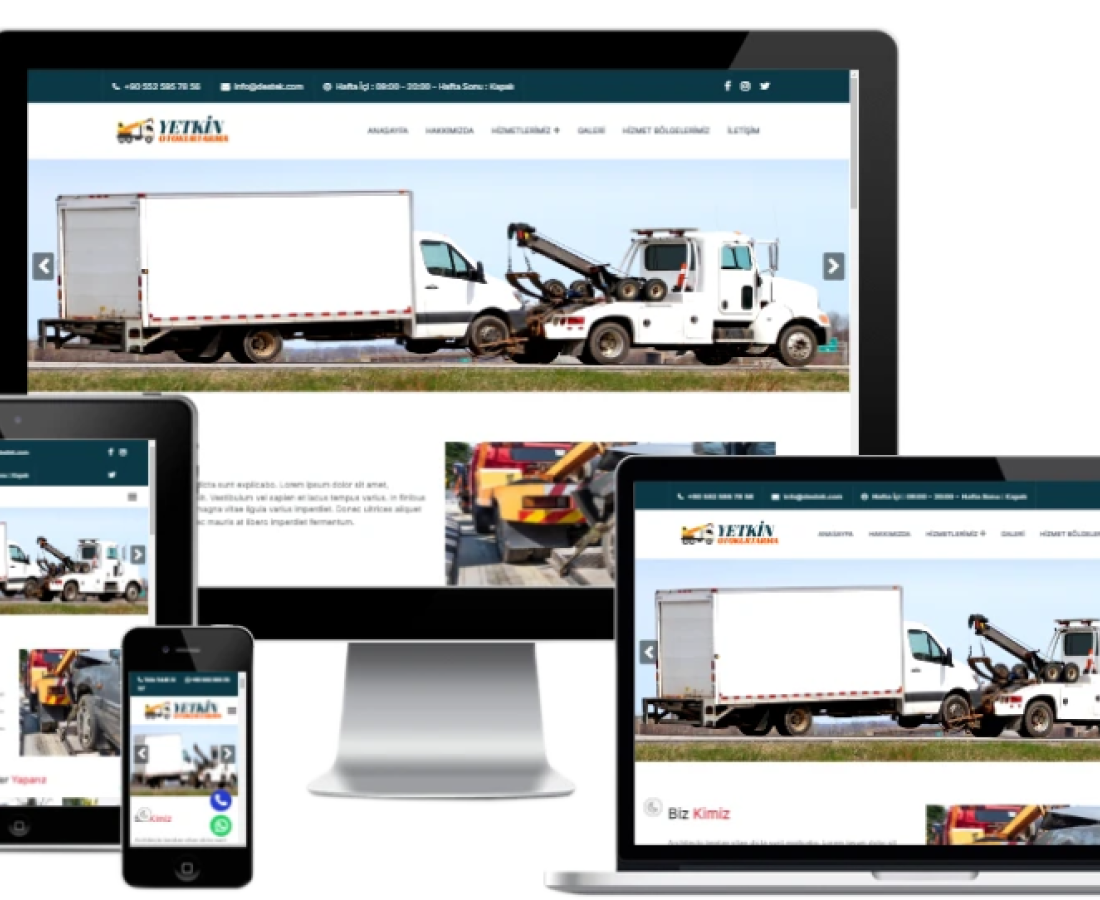 Oto Kurtarma-Çekici Sitesi V1